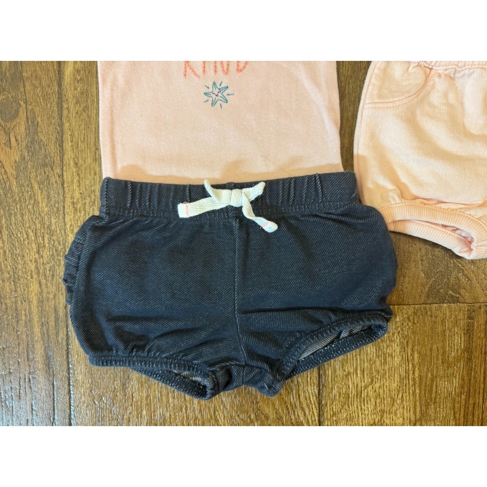 Carter's Baby Clothes Girl 3 Months Outfits Bodysuit Tank Tops Shirts Shorts Lot - Picture 9 of 12